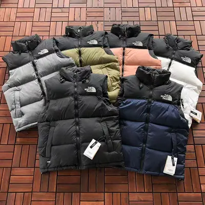 ￥~319 T🔥🔥 N🔥🔥F🔥🔥 DOWN VEST 22091949 (im 180CM 68KG iwear size L in the photo