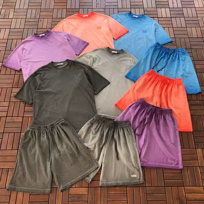 TOP¥159 PANTS¥159 L🔥E🔥🔥 T-SHIRT SHORTS 88071224 (im 185CM 70KG iwear size L in the photo)