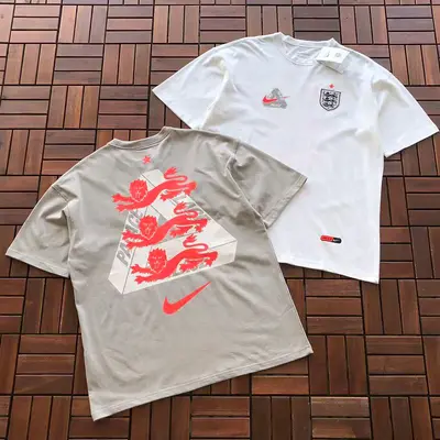 ¥135 P🔥LA🔥E & N🔥K🔥T-SHIRT 88071202 (im 185CM 70KG iwear size M in the photo)