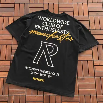 ¥~109 REPRESENT T-SHIRT 77071213 (im 185CM 70KG iwear size L in the photo)