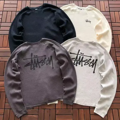 ¥~119 ST🔥S🔥Y LONG-SLEEVE 77071434 (im 185CM 70KG iwear size S in the photo)