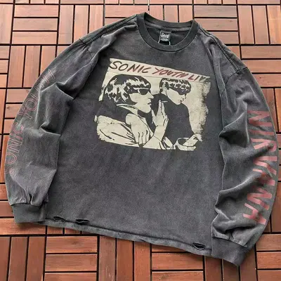 ¥~135 SAINT MICHAEL LONG-SLEEVE 55071523 (im 185CM 80KG iwear size S in the photo)