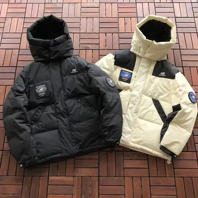 ¥~379 NEW BALANCE DOWN JACKET 66071521 (im 180CM 68KG iwear size M in the photo)