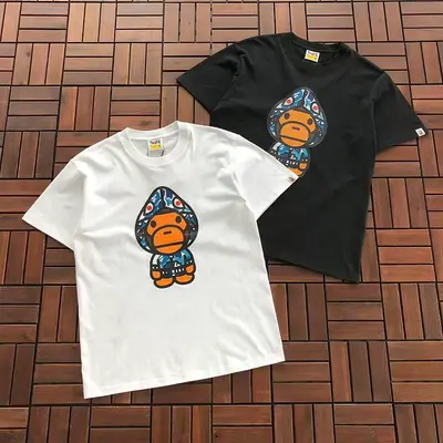 ￥~79 BAPE T-SHIRT 77071501 (im 180CM 68KG iwear size M in the photo)