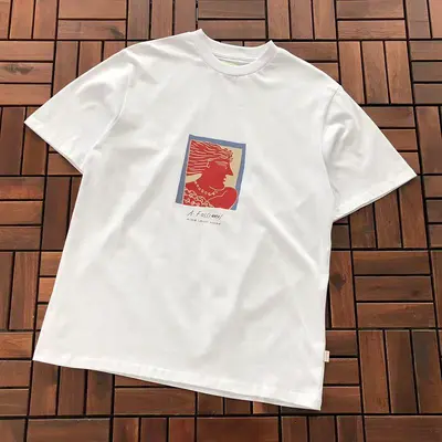 ￥~79 AI🔥E L🔥🔥N D🔥RE T-SHIRT 77061665 (im 185CM 70KG iwear size M in the photo)