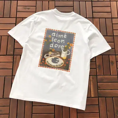 ￥~85 AI🔥E L🔥🔥N D🔥RE T-SHIRT 77061664 (im 185CM 70KG iwear size M in the photo)