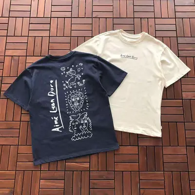 ￥~86 AI🔥E L🔥🔥N D🔥RE T-SHIRT 77041671 (im 185CM 70KG iwear size M in the photo)
