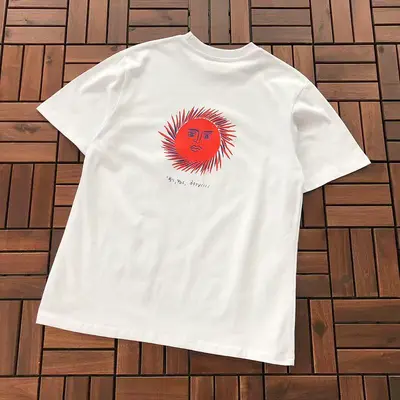 ￥~85 AI🔥E L🔥🔥N D🔥RE T-SHIRT 77061662 (im 185CM 70KG iwear size M in the photo)