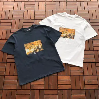 ￥~85 AI🔥E L🔥🔥N D🔥RE T-SHIRT 77061601 (im 185CM 70KG iwear size M in the photo)