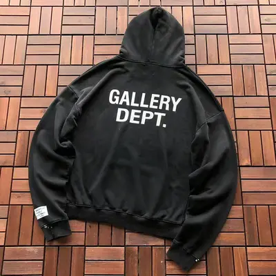 ¥~165 GALLERY DEPT HOODIE 77071912 (im 185CM 80KG iwear size XL in the photo)