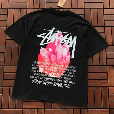 ￥~79 ST🔥S🔥Y T-SHIRT 77072146 (im 185CM 70KG iwear size L in the photo)