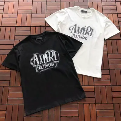 ¥~89 AMIRI T-SHIRT 77072103 (im 185CM 70KG iwear size M in the photo)
