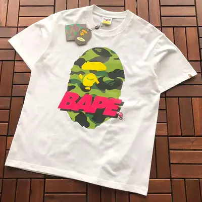 ¥~79 BAPE T-SHIRT 77072153 (im 185CM 70KG iwear size L in the photo)