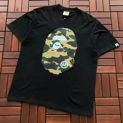 ¥~79 BAPE T-SHIRT 77072144 (im 185CM 70KG iwear size L in the photo)