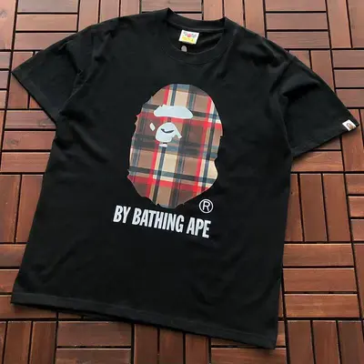 ¥~79 BAPE T-SHIRT 77072136 (im 185CM 70KG iwear size L in the photo)