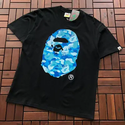 ¥~79 BAPE T-SHIRT 77072142 (im 185CM 70KG iwear size L in the photo)