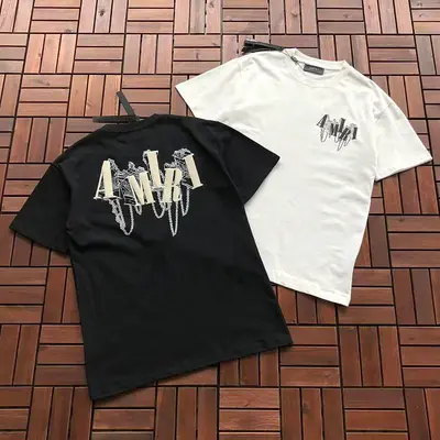 ¥~89 AMIRI T-SHIRT 77071130 (im 185CM 70KG iwear size M in the photo)