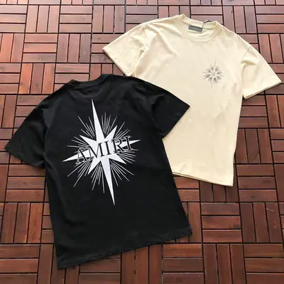 ¥~89 AMIRI T-SHIRT 77072104 im 185CM 70KG iwear size M in the photo)