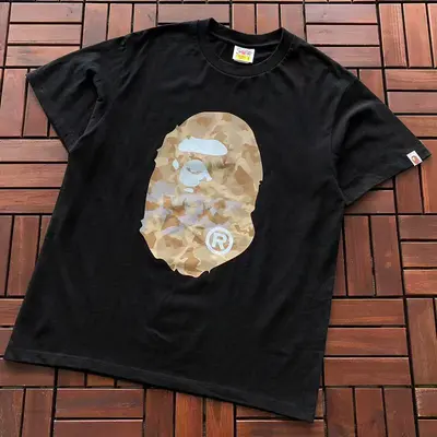 ¥~75 BAPE T-SHIRT 66072212 (im 185CM 70KG iwear size M in the photo)