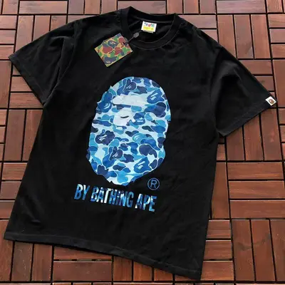 ¥~75 BAPE T-SHIRT 66072209 (im 185CM 70KG iwear size S in the photo)