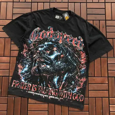 ¥~89 GODSPEED T-SHIRT 77072275 (im 185CM 80KG iwear size M in the photo)