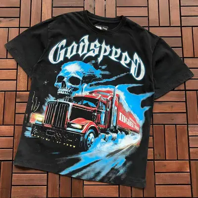 ¥~89 GODSPEED T-SHIRT 77072270 (im 185CM 80KG iwear size M in the photo)