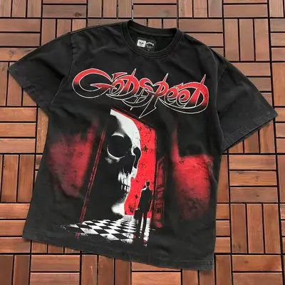 ¥~89 GODSPEED T-SHIRT 77072279 (im 185CM 80KG iwear size M in the photo)