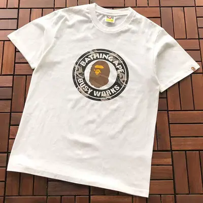 ¥~75 BAPE T-SHIRT 66072271 (im 185CM 70KG iwear size M in the photo)