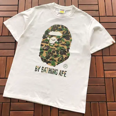 ¥~75 BAPE T-SHIRT 66072272 (im 185CM 70KG iwear size M in the photo)