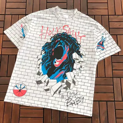 ¥ ~ 115 SAINT MICHAEL T-SHIRT 55072218 (im 185CM 70KG iwear size S in the photo)