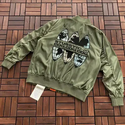 ¥~219 ST🔥S🔥Y & CDG JACKET 66072320 (im 185CM 80KG iwear size L in the photo)