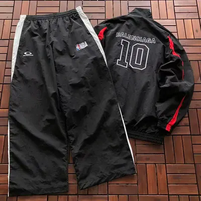 TOP￥ 369 PANTS￥ 278 B🔥L🔥🔥🔥IA🔥A & NBA JACKET TROUSERS 88072404