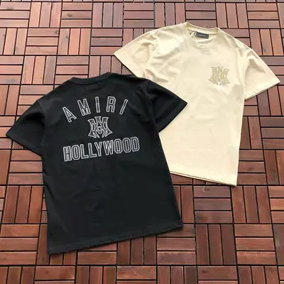 ￥~89 AMIRI T-SHIRT 77072602 (im 185CM 80KG iwear size M in the photo)