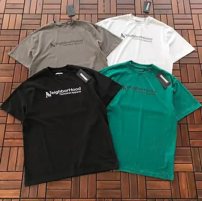 ￥ ~ 109 NEIGHBORHOOD T-SHIRT 55072877 (im 185CM 70KG iwear size L in the photo)