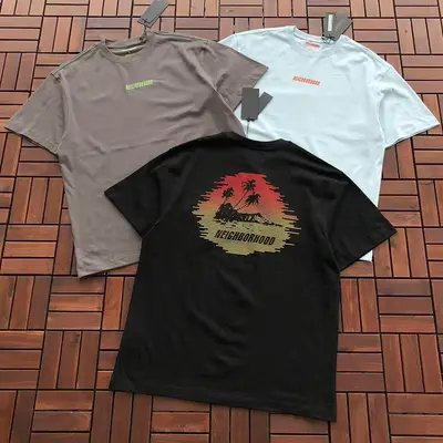 ￥ ~ 109 NEIGHBORHOOD T-SHIRT 55072860 (im 185CM 70KG iwear size L in the photo)