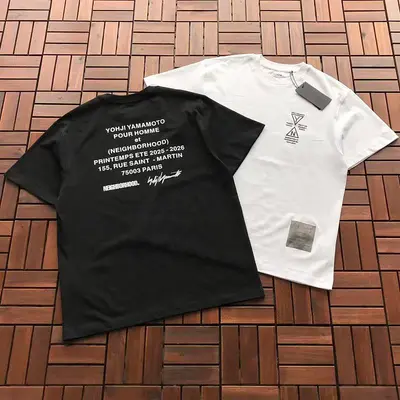 ￥ ~ 109 NEIGHBORHOOD T-SHIRT 55072833 (im 185CM 70KG iwear size M in the photo)