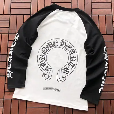 ¥~135 CH🔥OM🔥 HE🔥RTS LONG-SLEEVE 77073131