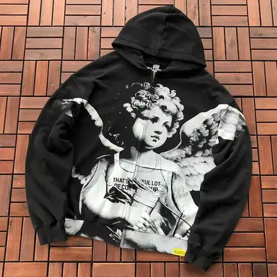 ¥~165 TH🔥T'S A AW🔥UL L🔥T OF C.. HOODIE 77073126 (im 185CM 80KG iwear size S in the photo)