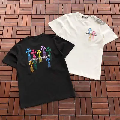 ¥ 169 CH🔥OM🔥 HE🔥RTS T-SHIRT 88080207 (im 185CM 80KG iwear size M in the photo)
