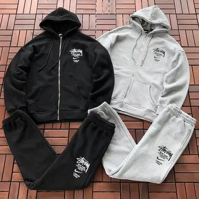 TOP￥ 189 PANTS￥ 169 N🔥K🔥& ST🔥S🔥Y HOODIE TROUSERS FLEECE 88080309