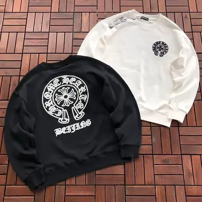 ¥ ~ 179 CH🔥OM🔥 HE🔥RTS SWEATER 55080302 (im 185CM 80KG iwear size M in the photo)