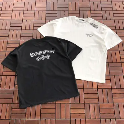 ¥~139 CH🔥OM🔥 HE🔥RTS T-SHIRT 55080412 (im 185CM 80KG iwear size XL in the photo)