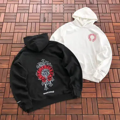 ￥~236 CH🔥OM🔥 HE🔥RTS HOODIE 66080436 (im 185CM 70KG iwear size L in the photo)