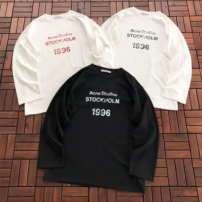 ￥~139 ACNE STUDIOS LONG-SLEEVE 66080434 (im 185CM 70KG iwear size L in the photo)