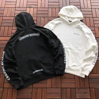 ￥~236 CH🔥OM🔥 HE🔥RTS HOODIE 66080423 (im 185CM 70KG iwear size L in the photo)