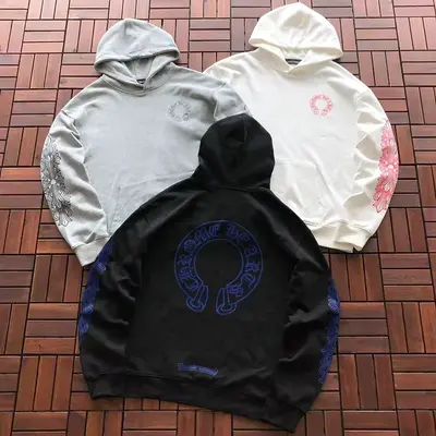 ￥~236 CH🔥OM🔥 HE🔥RTS HOODIE 66080417 (im 185CM 70KG iwear size L in the photo)