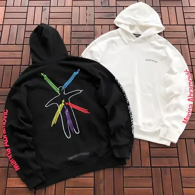 ￥~236 CH🔥OM🔥 HE🔥RTS HOODIE 66080412 (im 185CM 70KG iwear size L in the photo)