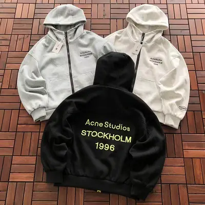 ￥~266 ACNE STUIDIOS HOODIE 66080559 (im 185CM 70KG iwear size M in the photo)