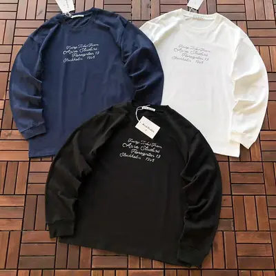 ￥~129 ACNE STUDIOS LONG-SLEEVE 66080623 (im 185CM 80KG iwear size M in the photo)