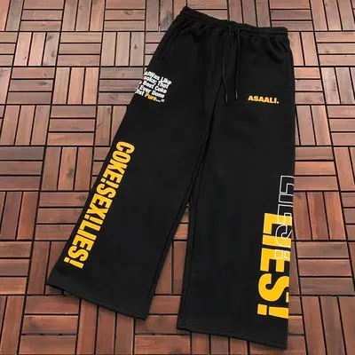 ¥~125 TH🔥T'S A AW🔥UL L🔥T OF C..& ASAALI TROUSERS FLEECE 77080934